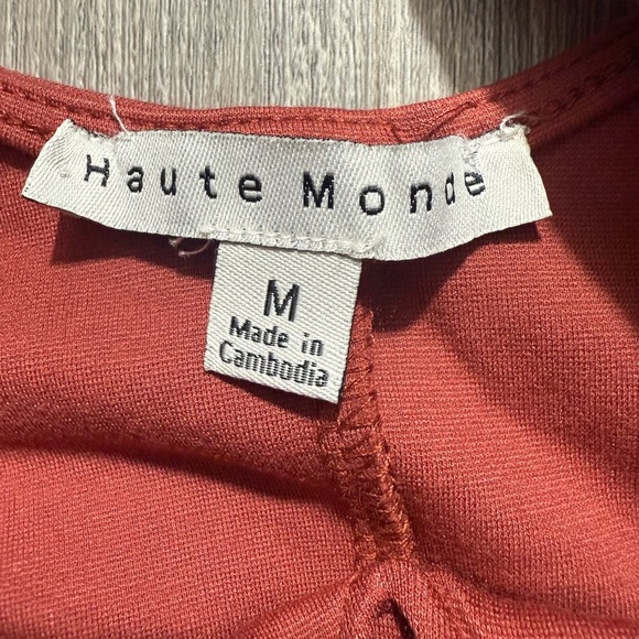 Rust Red Bodycon Dress - Haute Monde
Medium Trendy mini - Picture 3 of 3